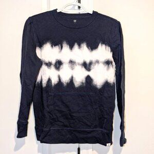 NEW GAP Kids Long Sleeve Kanga Crew Neck Kangaroo Front pocket Tee Top Shirt L